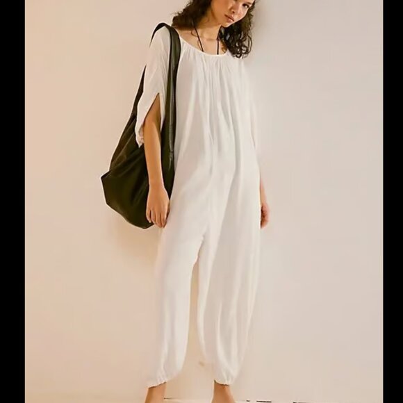 Free People Milo One-Piece in Cream Size Medium - Picture 3 of 3